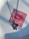 fallen bow with mini star chain