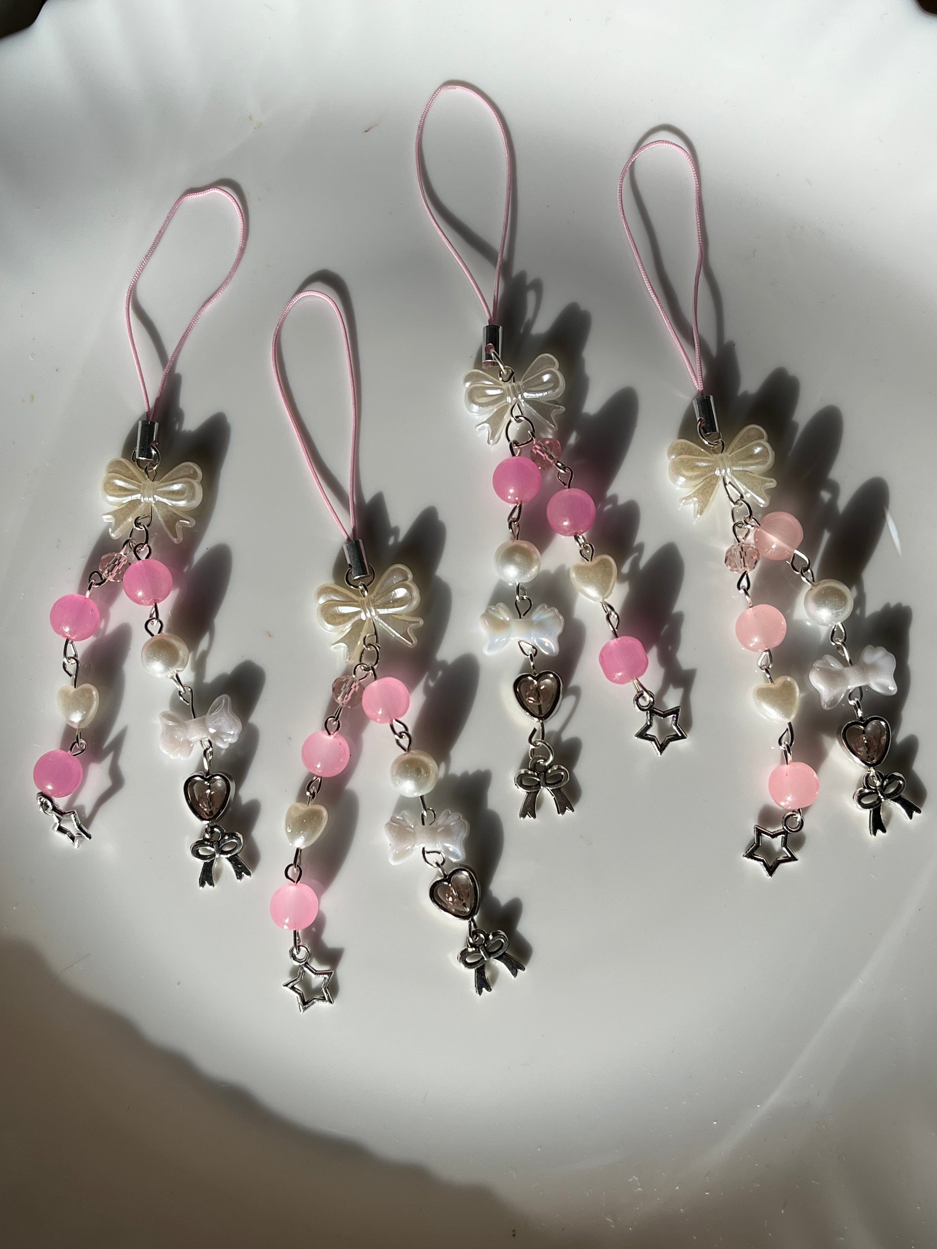 soft girl aesthetic phone charm