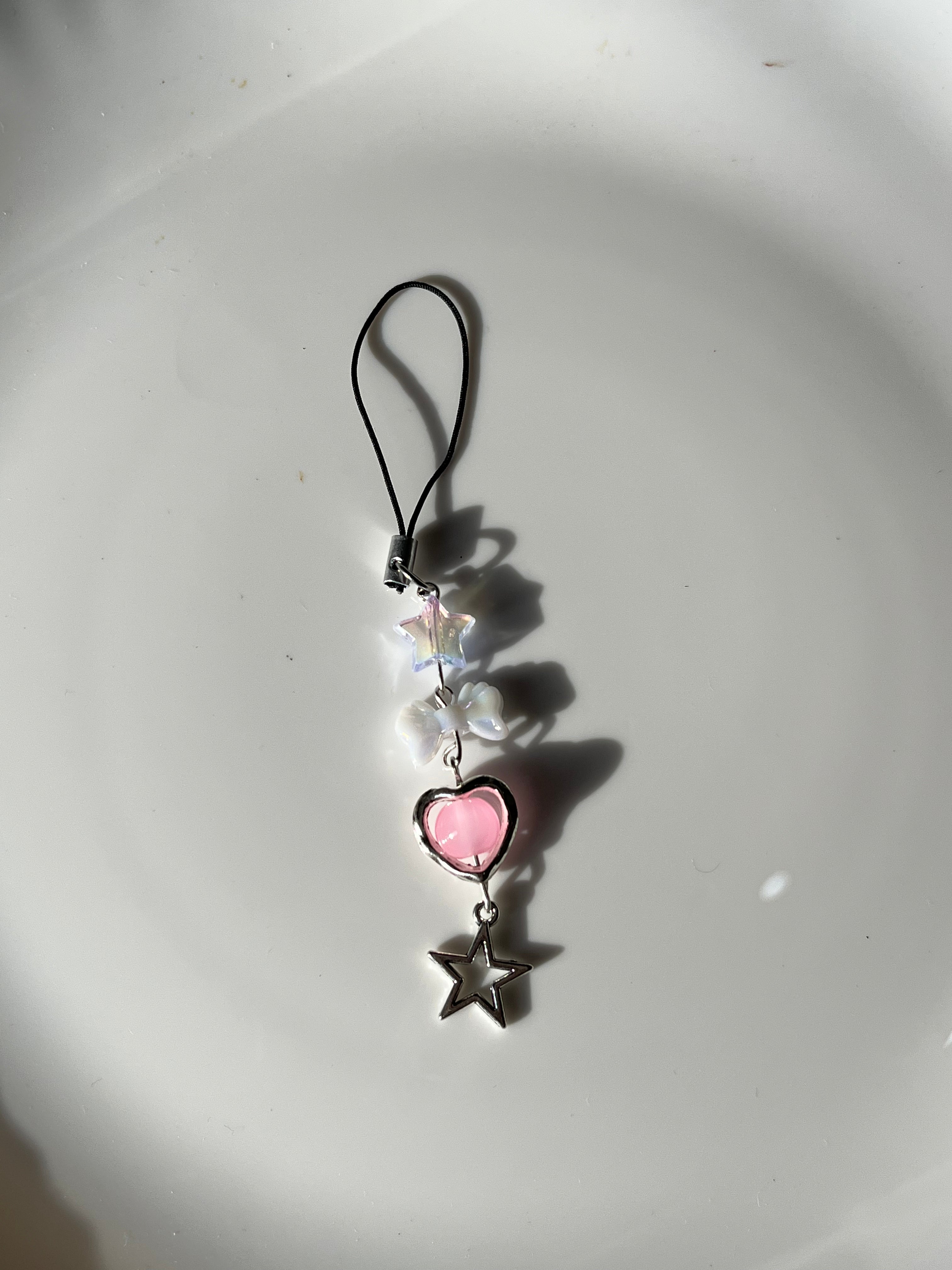 hanging star phone charm
