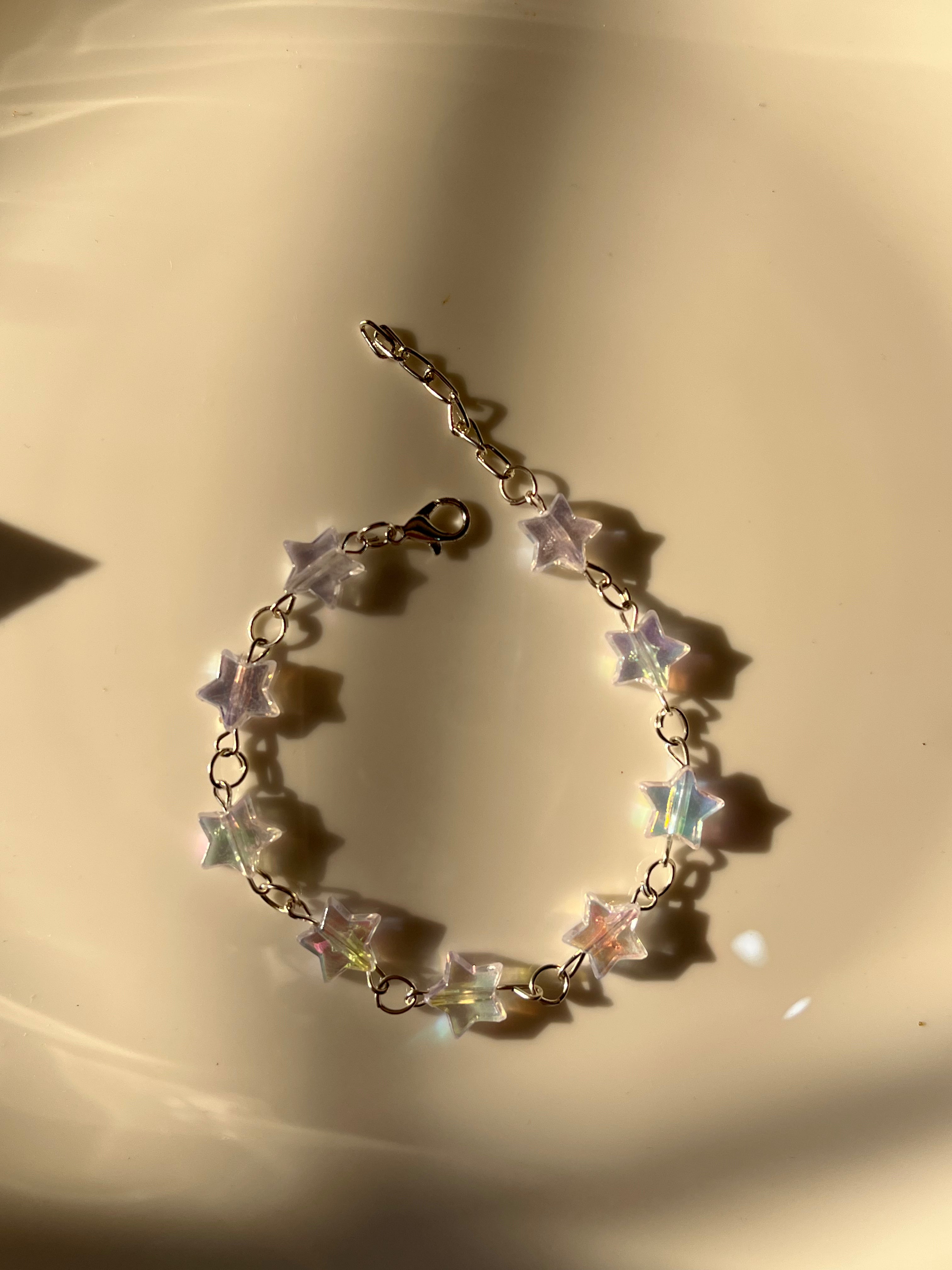 holographic star bracelet