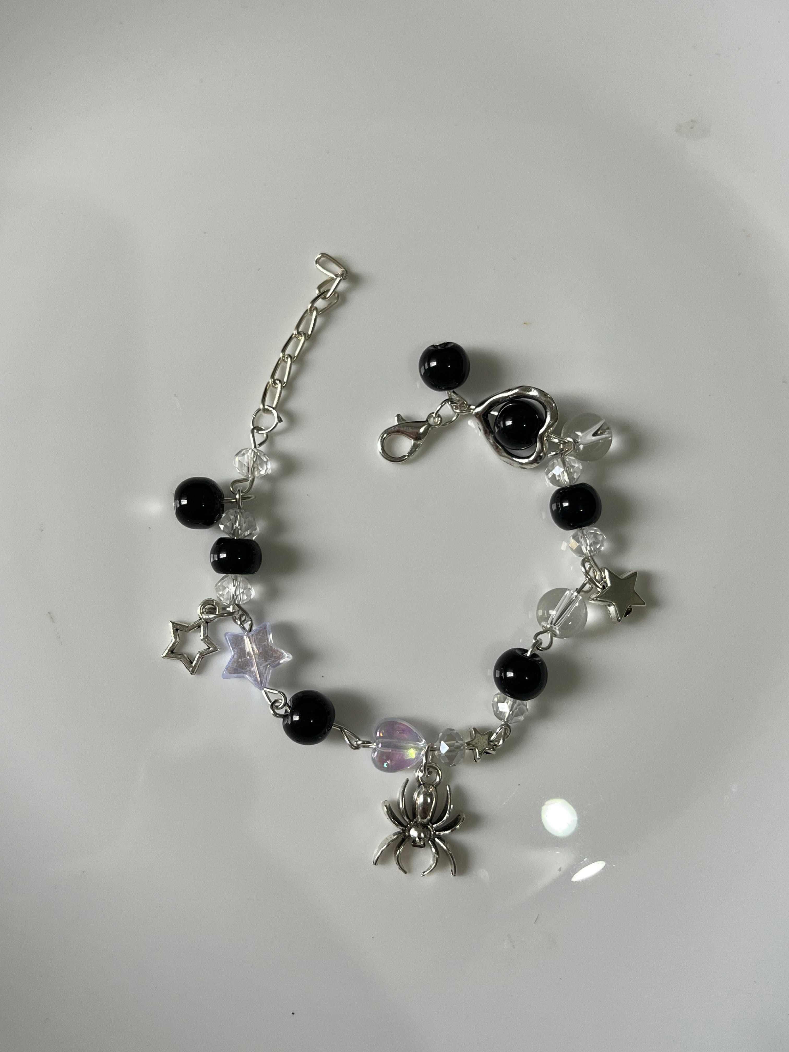 black spidey bracelet