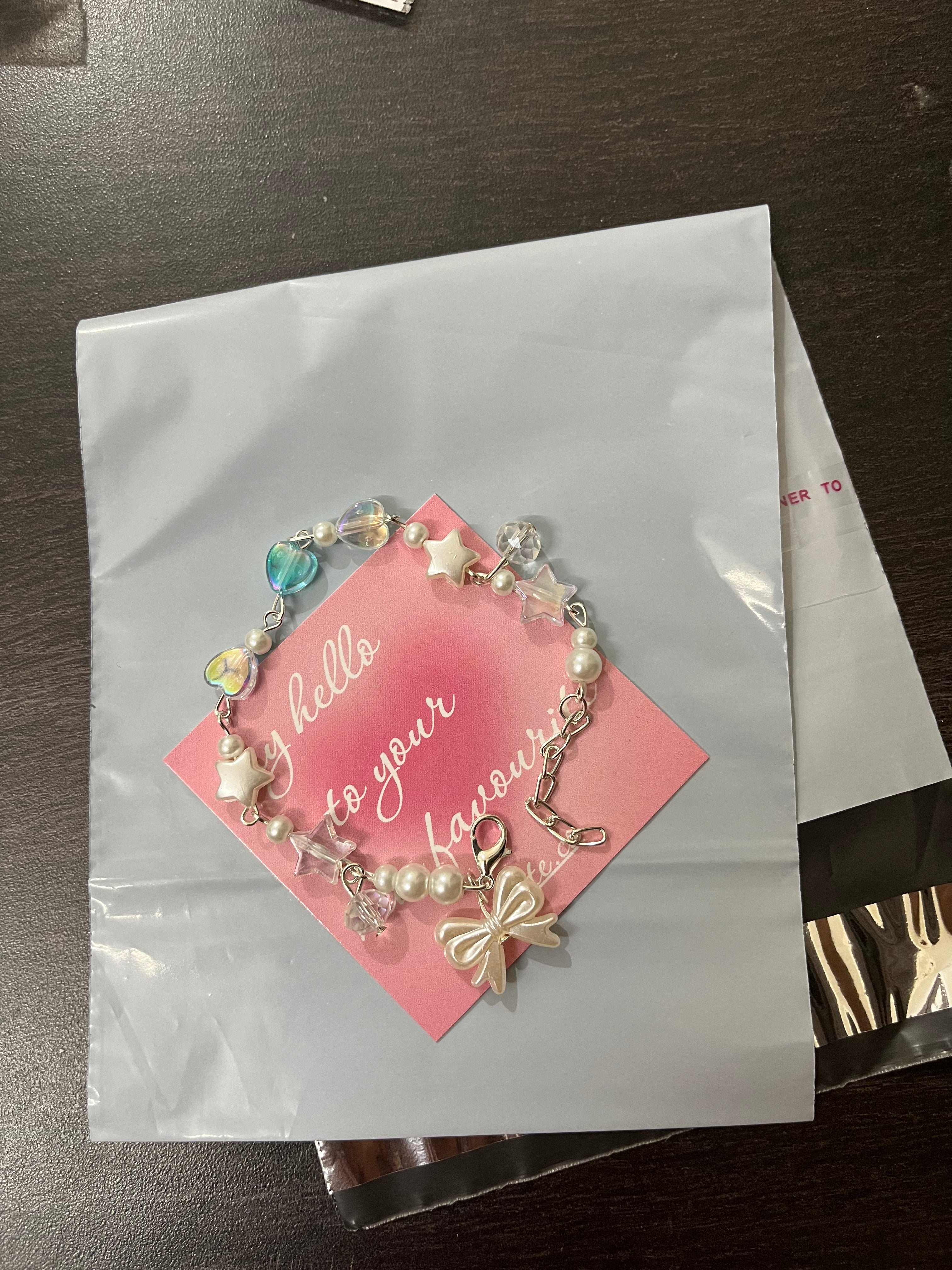 ruby coquette bracelet
