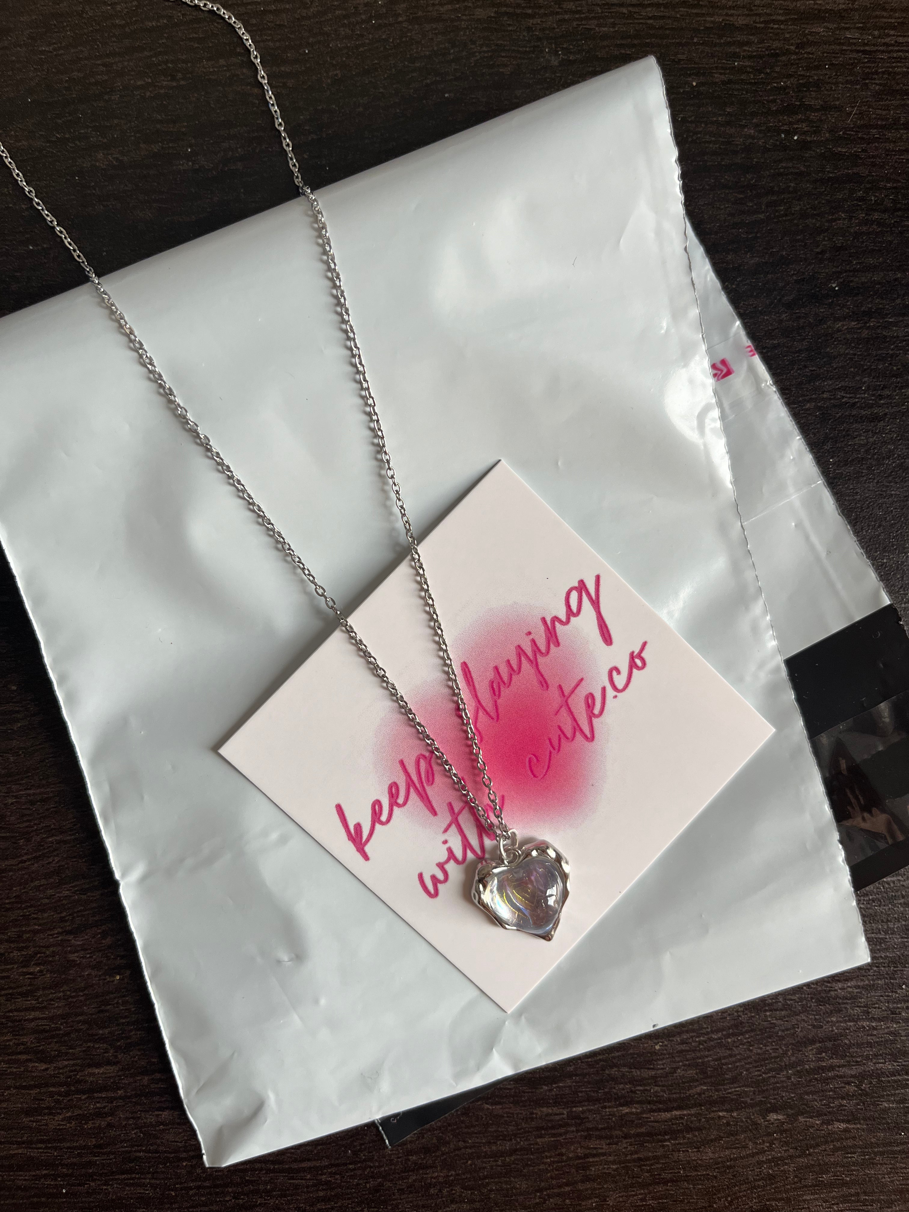 blue heart chain