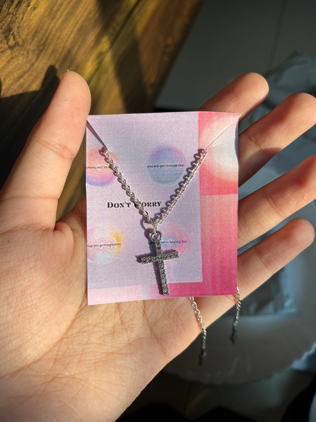 diamond cross chain