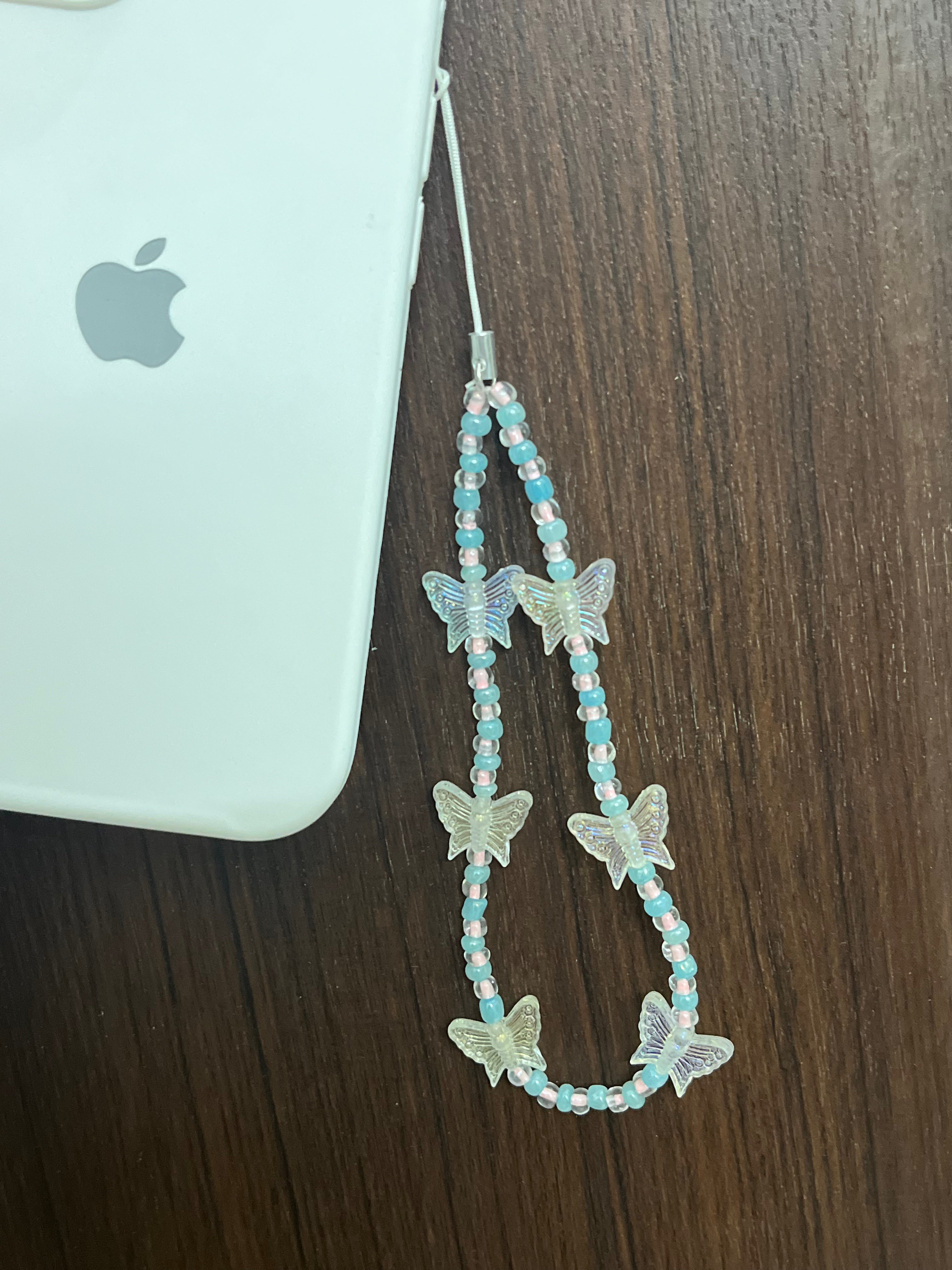 butterfly phone charm