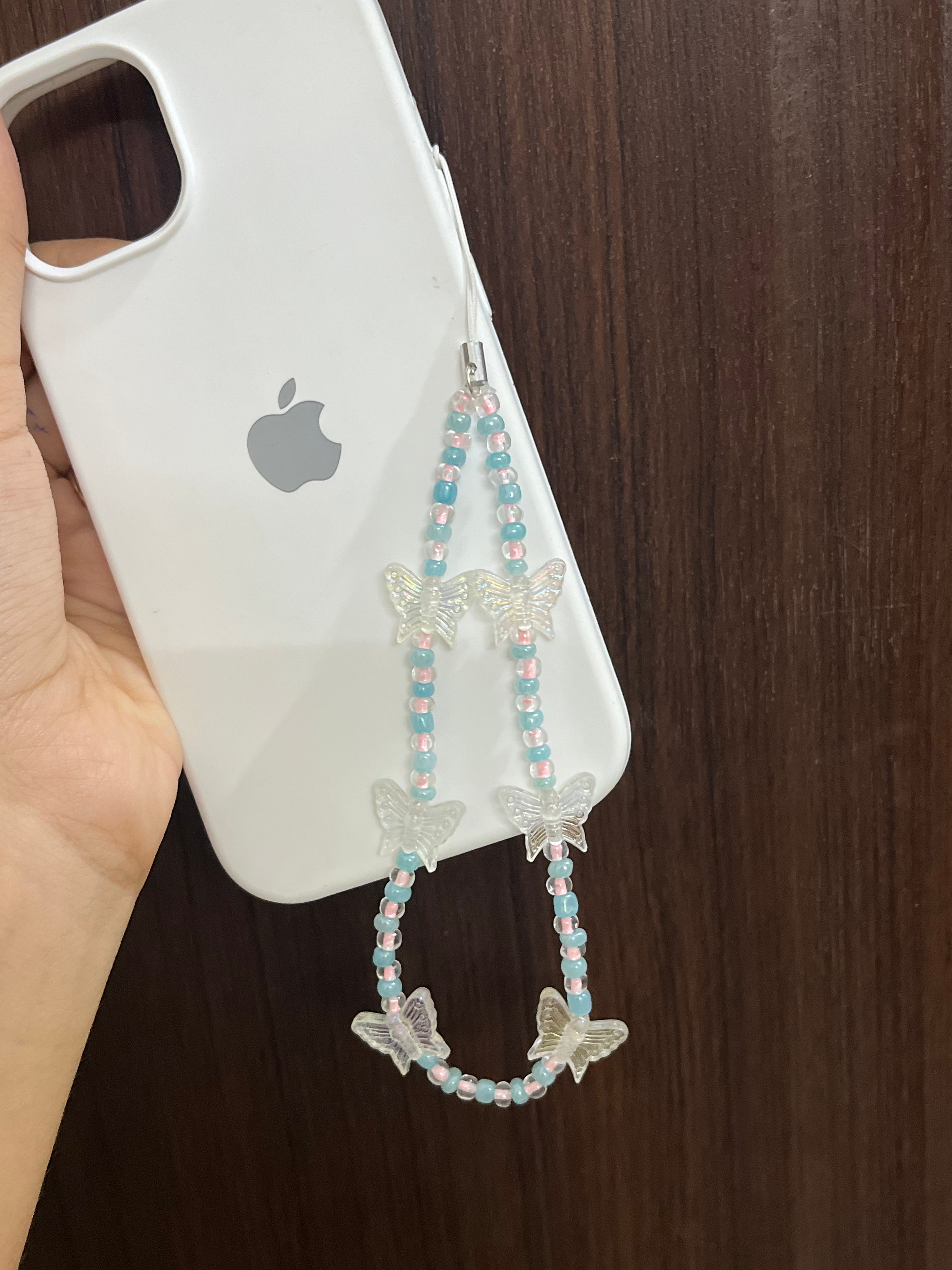 butterfly phone charm