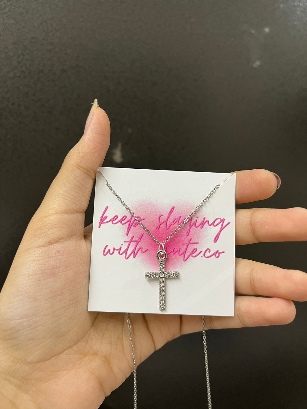 diamond cross chain
