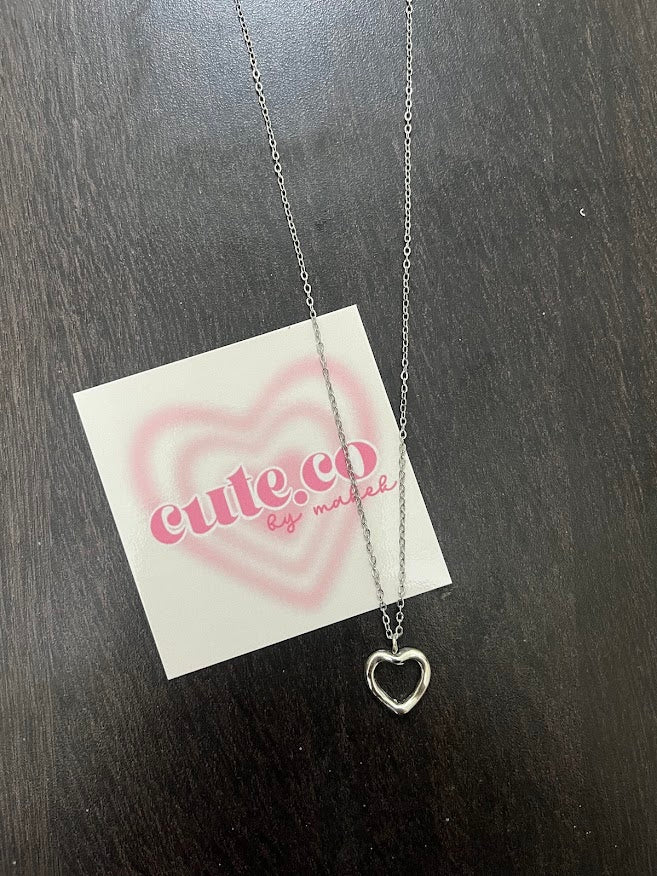 hollow heart chain