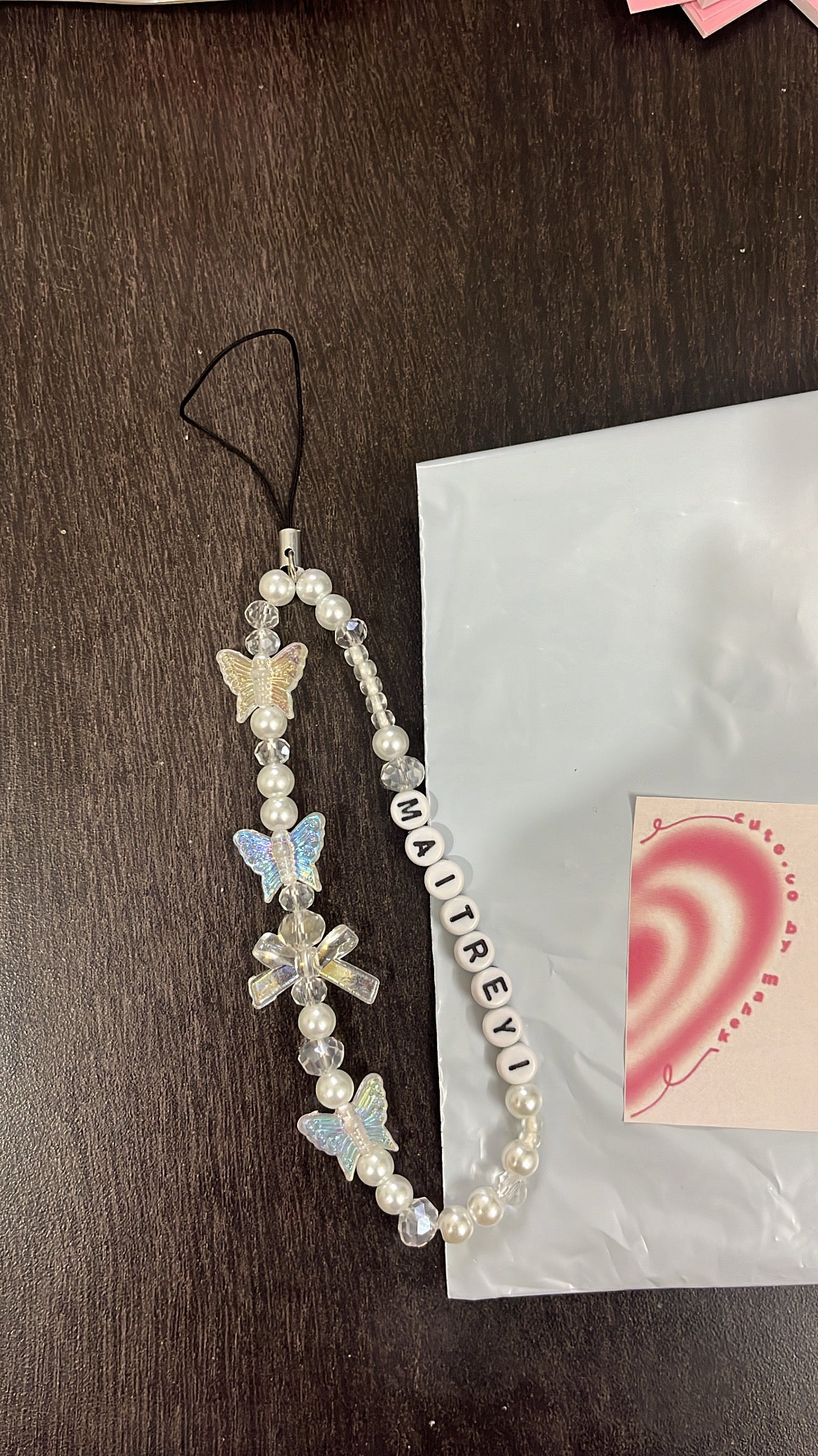 fairy phone charm (customisable name)